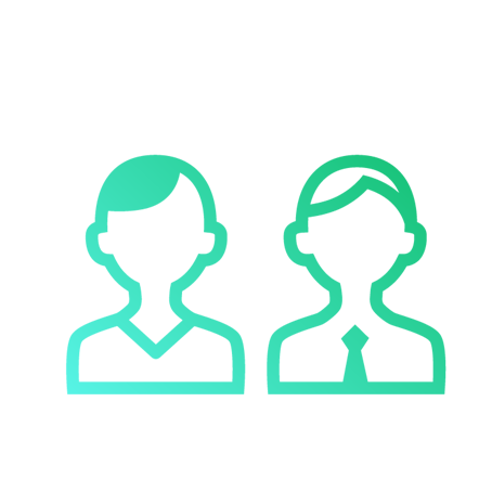 年齢分布アイコン